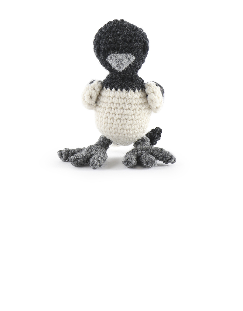 toft ed's animal mini magpie amigurumi crochet